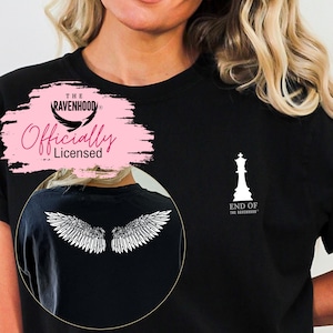 Officially Licensed Ravenhood Series Shirt- Kate Stewart - End Of - Tobias, The Finish Line - End Of, Mon Tresor, Ravenhood Wing Tattoo
