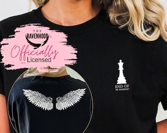 Officially Licensed Ravenhood Series Shirt- Kate Stewart - End Of - Tobias, The Finish Line - End Of, Mon Tresor, Ravenhood Wing Tattoo