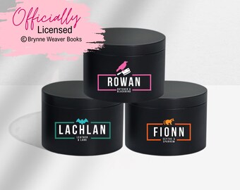 Officially Licensed Ruinous Love Trilogy Candle Set – Inspired by Brynne Weaver’s Butcher & Blackbird, Leather and Lark, and Scythe and Spar