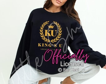 Officially Licensed Rina Kent King U Sweatshirt