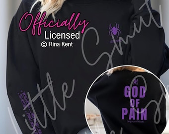 Officially Licensed Rina Kent God Of Pain Sweatshirt