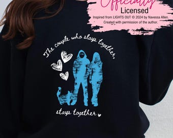 Officell Lizensiertes Lights Out Buch - Navessa Allen - Ein Paar, das Zusammen Slays bleibt Zusammen - Sweatshirt - Book Merch - Dark Romance