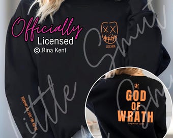Officially Licensed Rina Kent God Of Wrath Sweatshirt