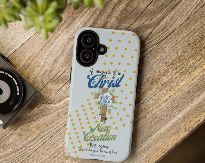 Phone Case, New Creation Tough iPhone 16 Case, Make My Feet, Migo Arts Shop, Protective Cover, Custom Phone Case