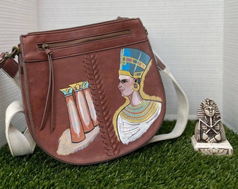 Zip bag, women’s handbag, Ladies' handbag, fabric bag pouch, crossbody organizer.