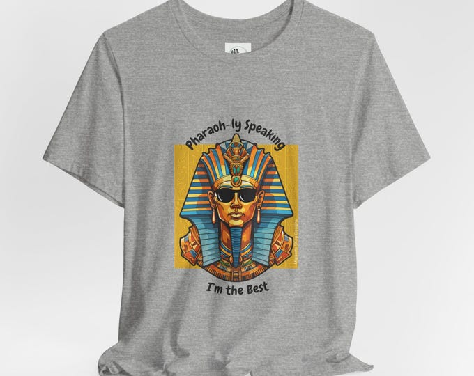 Pharoahly_Speaking Youth T-shirt, Ancient Egypt Tee, Egyptian Hieroglyphics Shirt, History Buff Gift, Kids Pharaoh Shirt