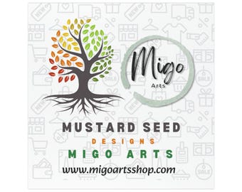 Custom Car Magnet | Promote Your Brand | Mustard Seed by MigoArts