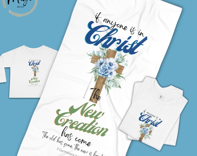 Baptism Towel _ New Creation in Jesus