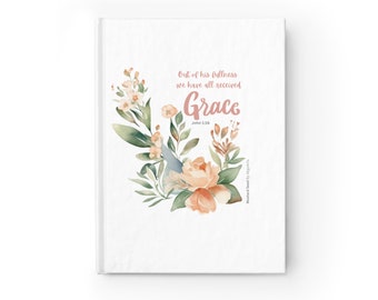 Bible-Inspired Journal for Personal Growth, Multiple designs 5x7 size
