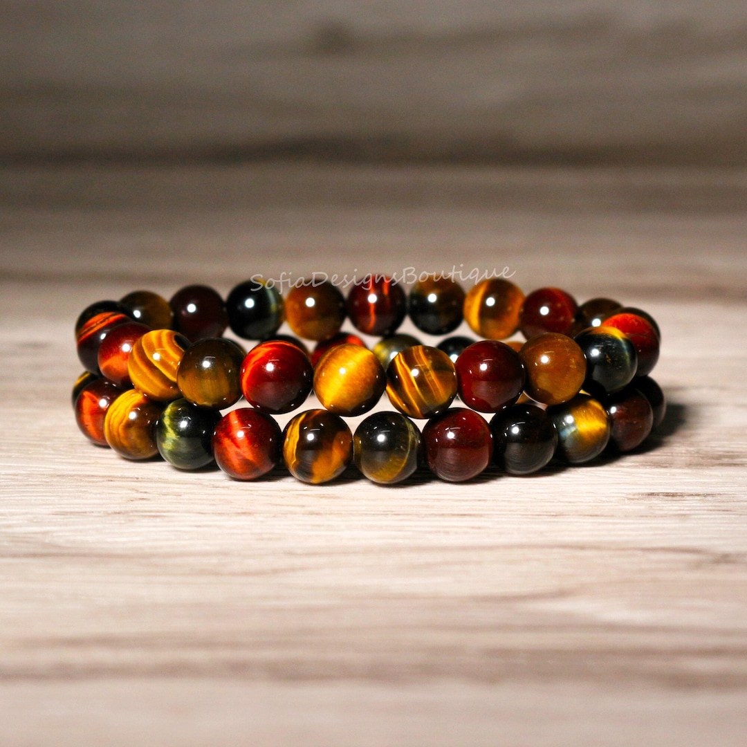 Tigers Eye Stone Stretchy bracelet *** (price for one) main image 1