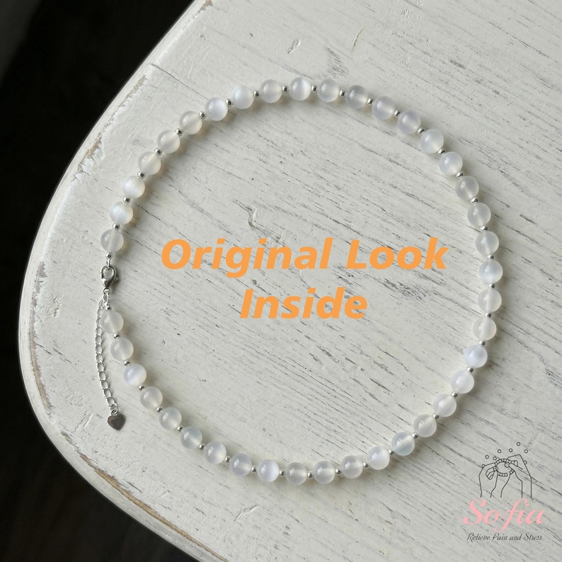 Dopamine Necklace - Rainbow Beaded Choker - UV Reactive Necklace Waterproof - Summer Jewelry Stainless Steel, Stackable image 18