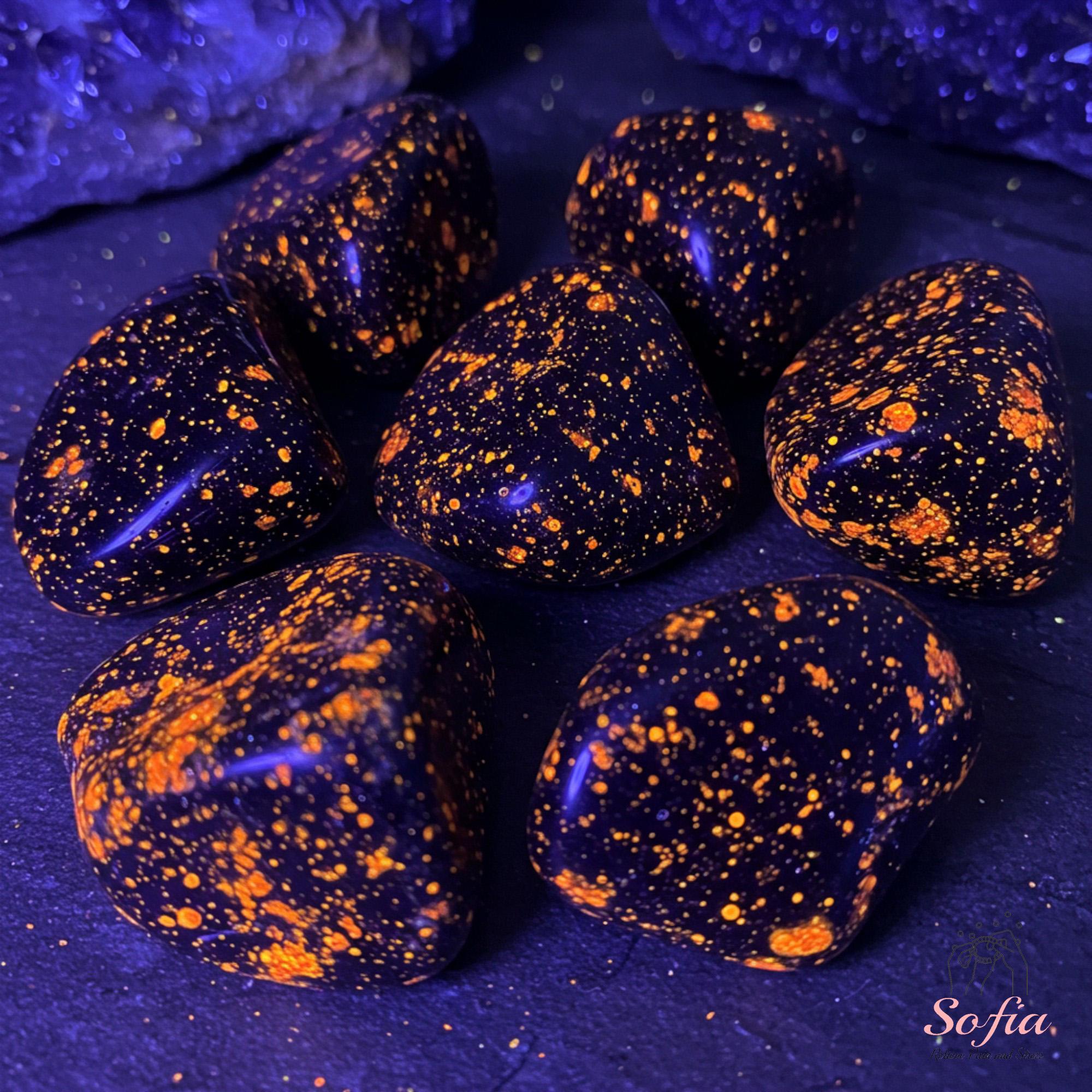 Pietra A Forma Di Cuore In Yooperlite, Pietra Dell'amore - Foto 1