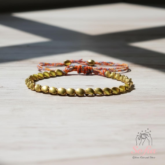 Bracelet Tibétain Style Ethnique En Alliage - Gris, Femme - Neuf Sans Emballage - Bijou Fantaisie