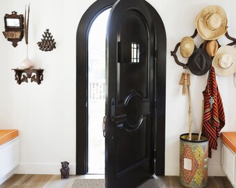 Ultra-Thin Mats, Kitchen Bathroom Floor Hallway Entry Stairs  Rug with Non Slip Rubber Backing  Color Latte Design 3P