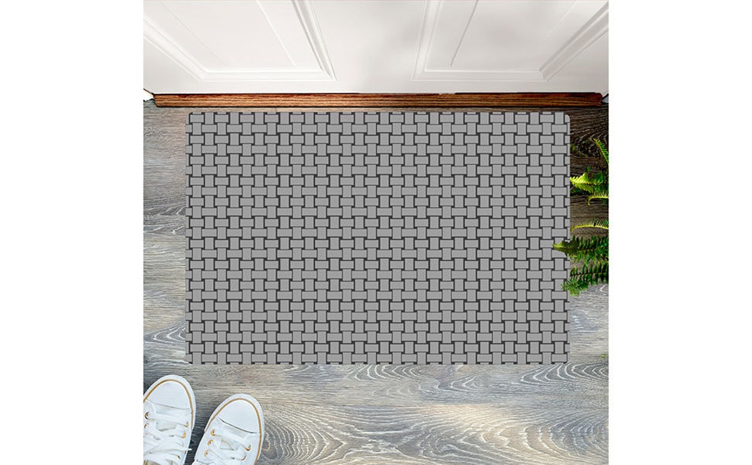 Ultrathin Mats, Kitchen, Bathroom, Floor, Hallway, Entry, Stairs Rug With Non Slip Rubber