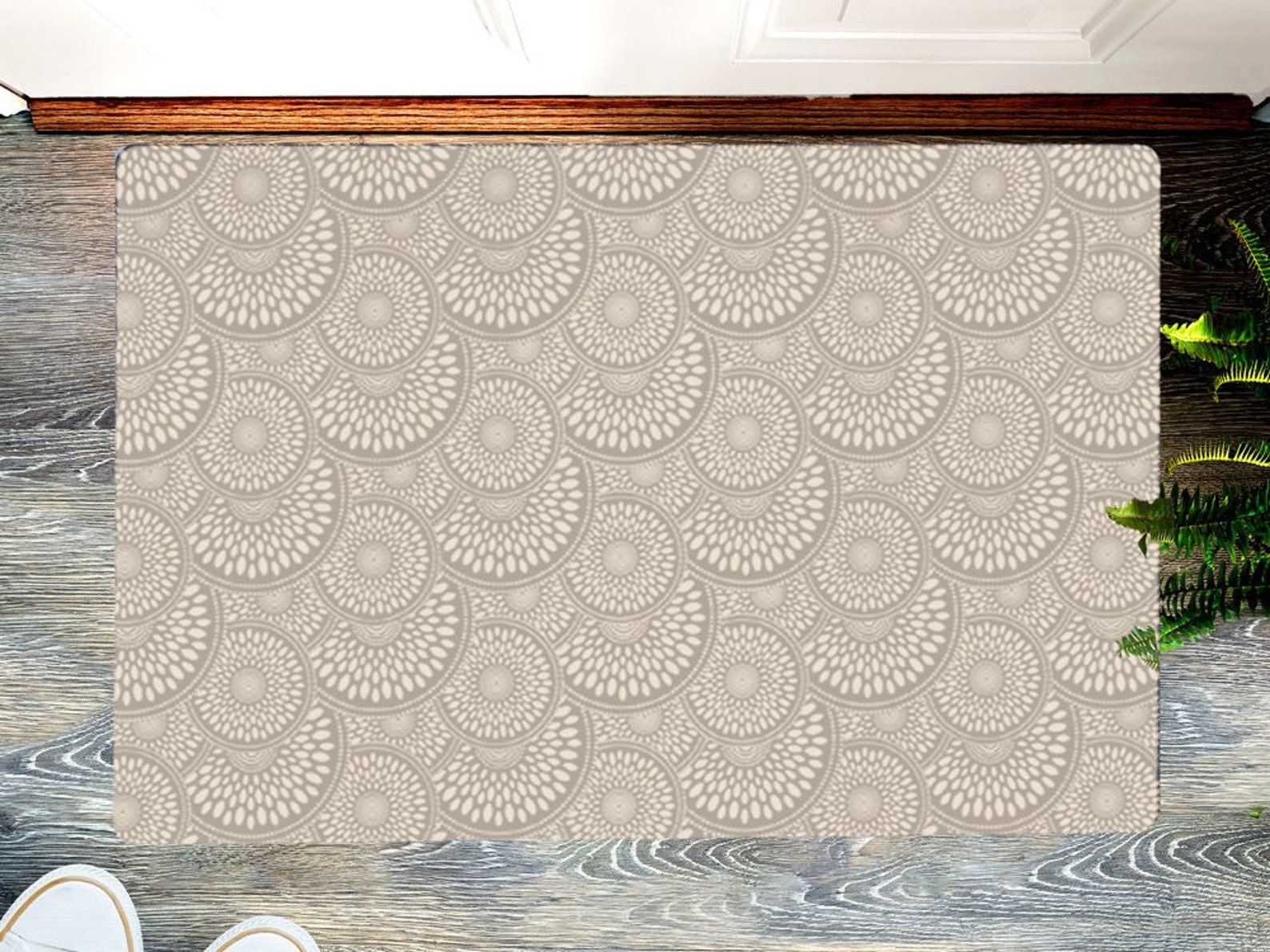 Ultrathin Mats, Kitchen Bathroom Floor Hallway Entry Stairs Rug With Non Slip Rubber Backing