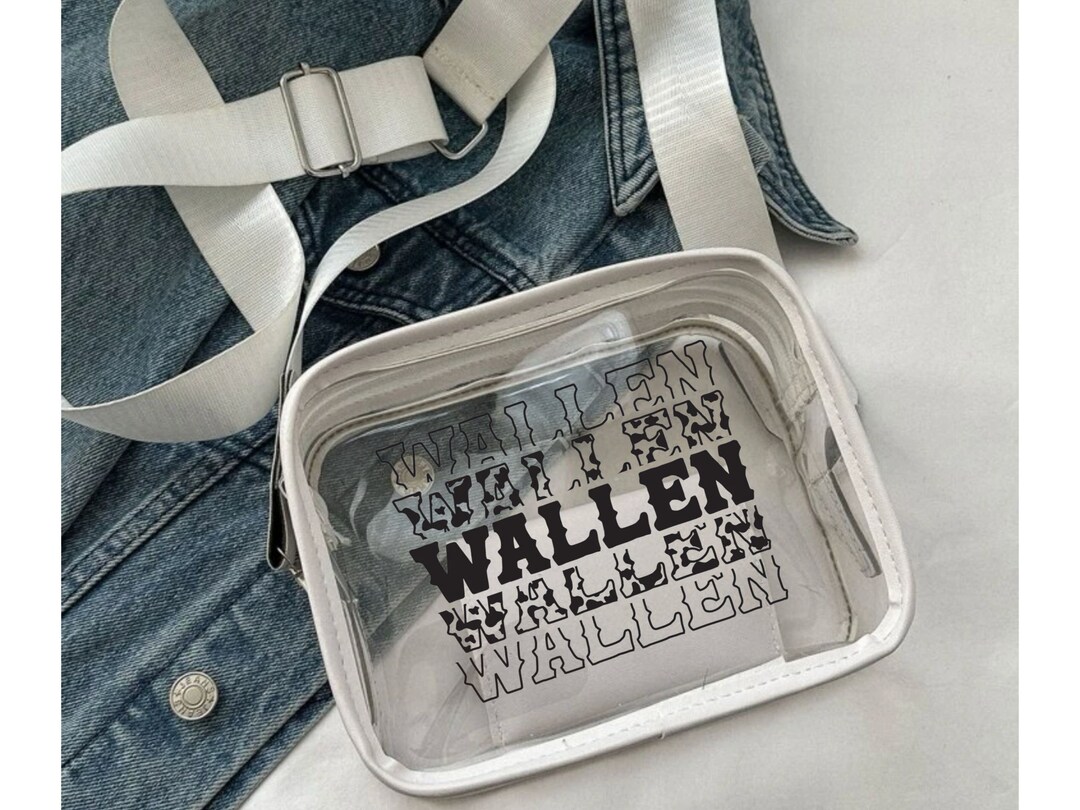 Clear Stadium Bag, Clear Crossbody Stadium Bag, Concert Bag, Summer