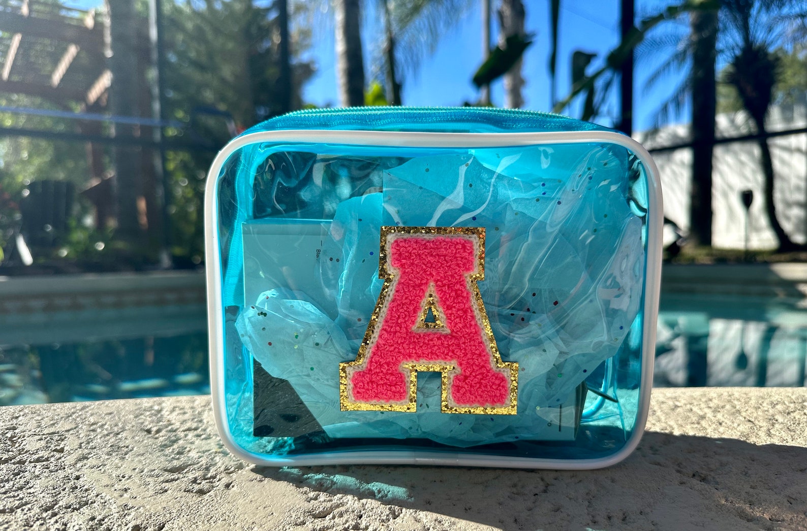 Neon Toiletry Bags Clear Toiletry Pouch Clear Bag Cow Etsy