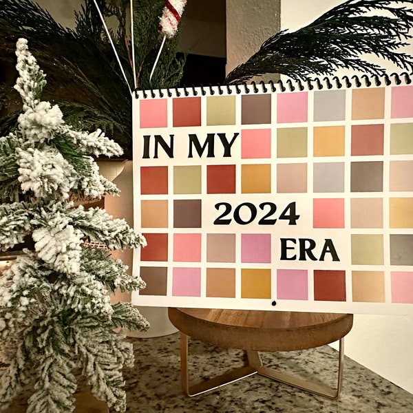 2024 Eras Calendar, Taylor Valentine's Day/New Year Calendar, Eras Tour Gift, Taylor Era Daughter Gift, Fan inspired Gift For Christmas