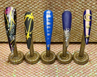 Sagittarius Zodiac Press On Nails | Astrology Nail Set | Luxury Handmade Press Ons