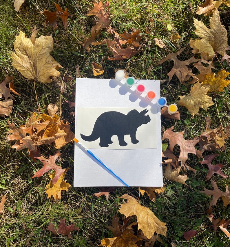 Kids Stencil Art Kit Etsy