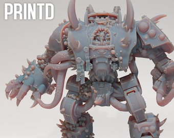 Chaotic Battle Walker - 3D Printed Resin Miniature