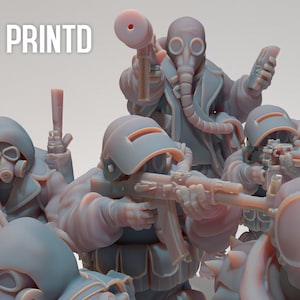 After the Fall Part 2 -  Post Apocalyptic Zona Alpha Wargame Hobby Resin Scale Models