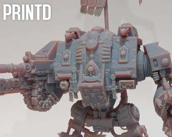 Loyal Battle Walker Resin 3D Printed Model