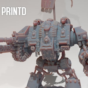 Modèle imprimé 3D en résine Loyal Battle Walker