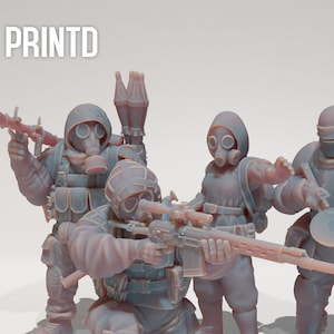 After the Fall Part 1 -  Post Apocalyptic Zona Alpha Wargame Hobby Resin Scale Models