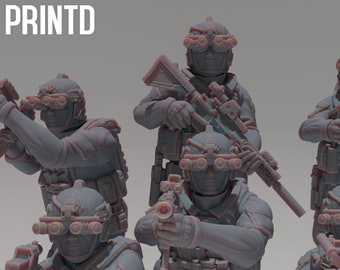 DEVGRU Seal Team Six - Modern Warfare Wargame Hobby Resin Scale