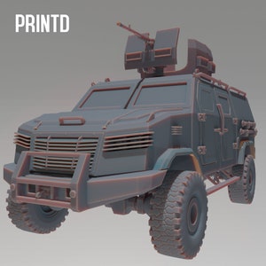 Kozak 5 - Modern Warfare Wargame Hobby Resin Scale Models