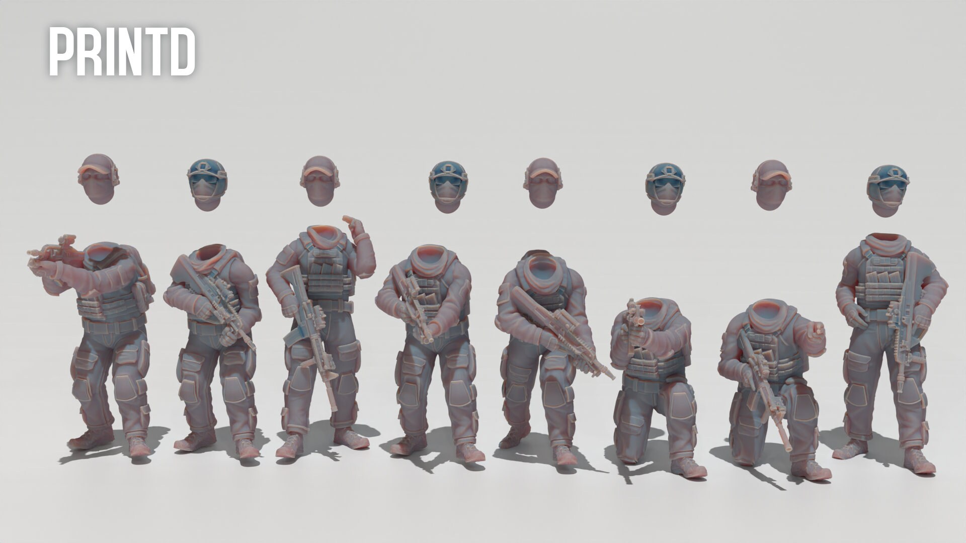 Australian Special Forces Team Modern Warfare Wargame Hobby Etsy