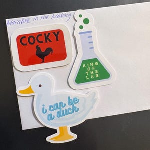 Stickers met botten-thema