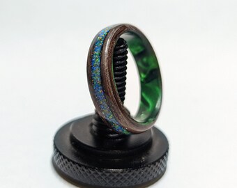 Custom Bentwood Ring w/ Inlay