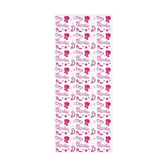 Barbie Gift Wrap Barbie Pink Wrapping Paper Pink Wrapping Paper