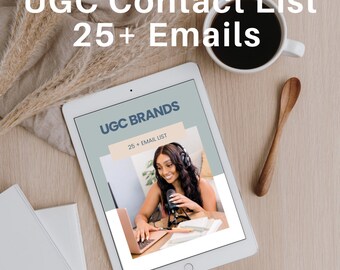 UGC Contacts | 25+ Emails List Ebook