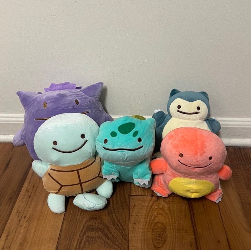 ditto as pokemon plush