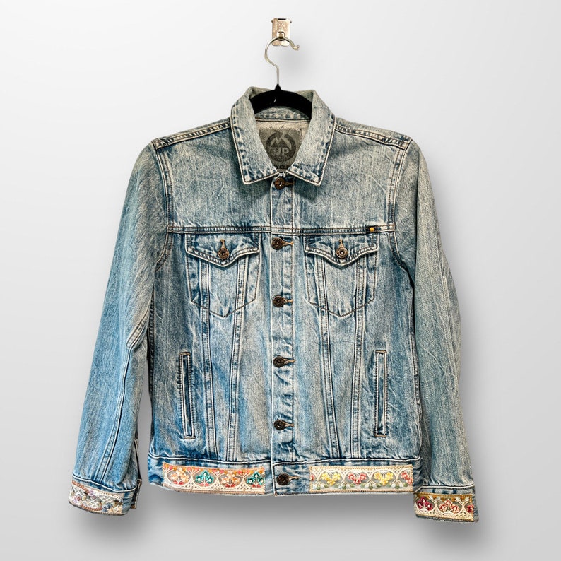 Rework Clothing Upcycle Clothing for Women Upcycle Jean Jacket Rework