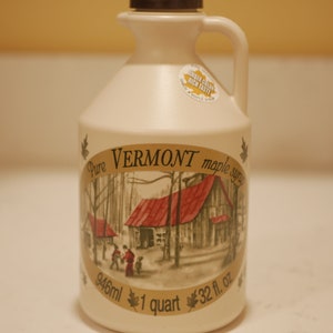 100% Pure Vermont Maple Syrup 32OZ Quart