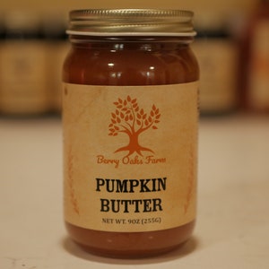 Artisan Pumpkin Butter: Small Batch Spiced Pumpkin Spread