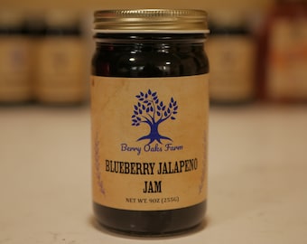 Blueberry Jalapeno Jam