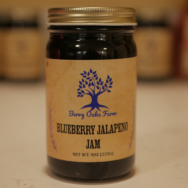 Blueberry Jalapeno Jam