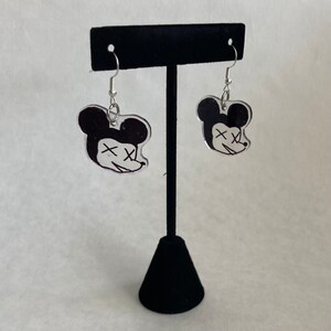 dead rat earrings