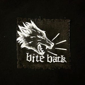 hand-made patches - sewn recycled denim