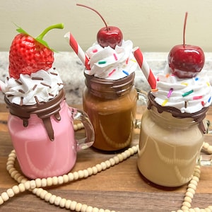 Mini Mason Jar Milkshake