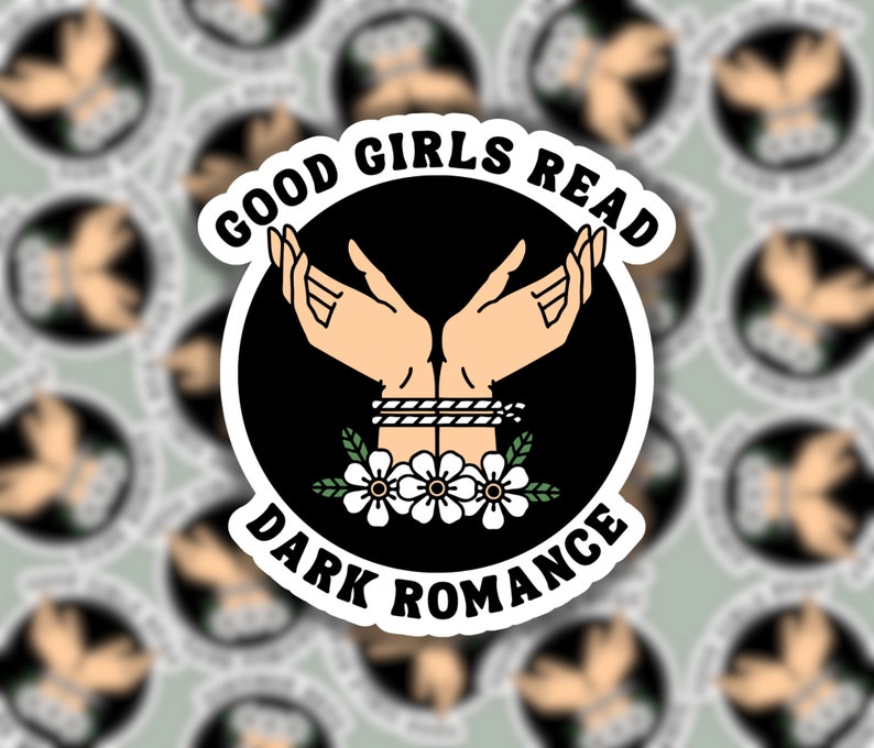 40 Digital Dark Romance Reader Stickers, Printable Dark Romance Booktok Sticker Bundle, Villain, Romance, GoodNotes, Kindle Stickers image 7