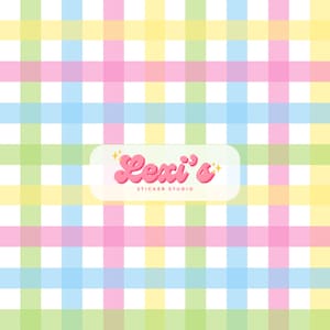 Easter Plaid Pastel Seamless Pattern: Spring Bunny Design (PNG Digital Download)