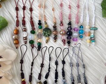 Beaded Small Dreadlock Charm, Custom Loc Jewelry, Boho Hair Accessory for Dreads