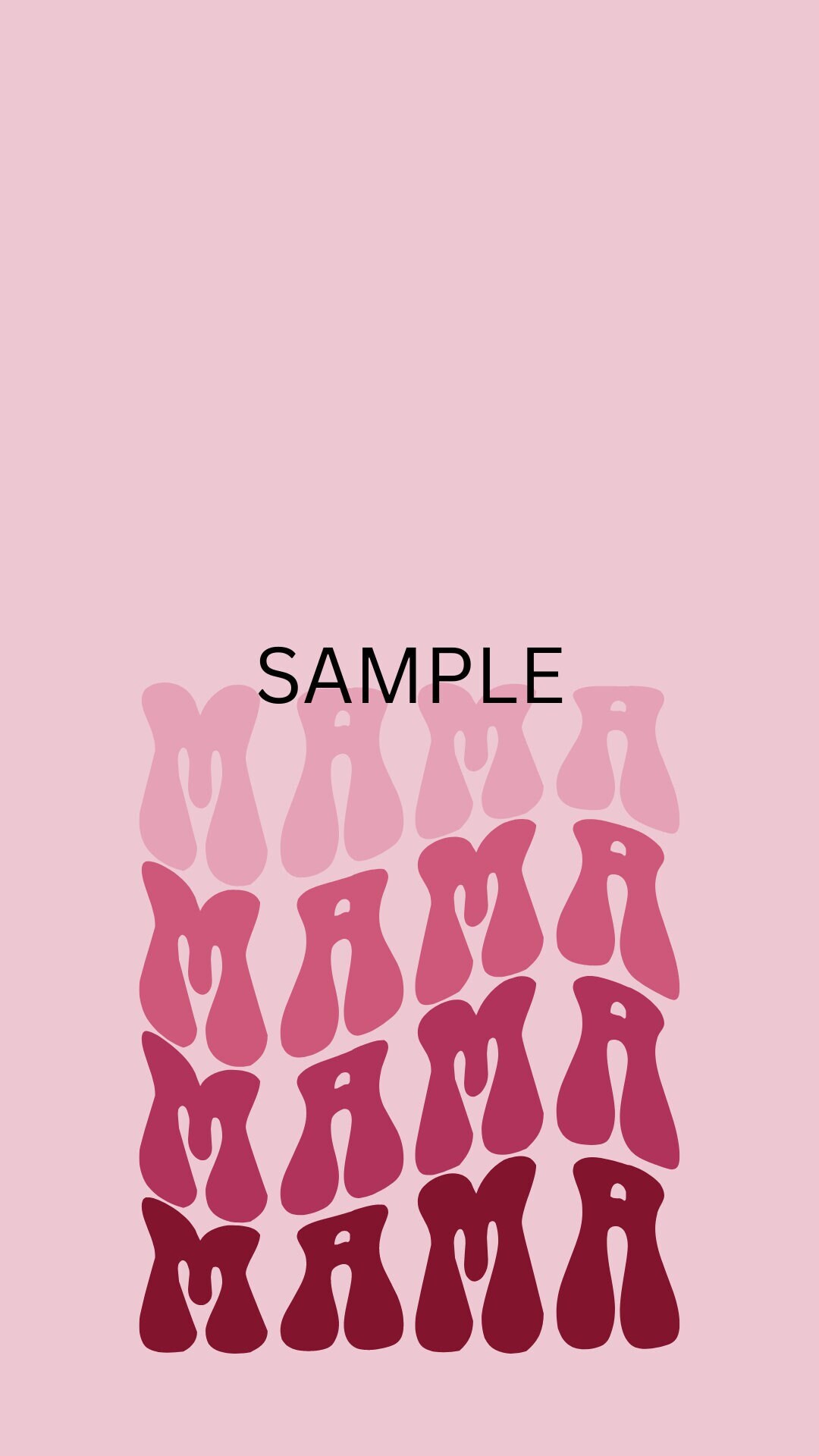 Pink Wallpaper Pink Screensaver Mama Screensaver iPhone - Etsy